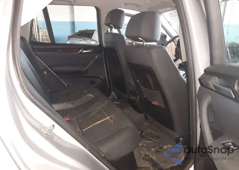 2017 BMW X3 Sdrive28I z USA, uszkodzony, nr VIN 5UXWZ7C33H0X41106